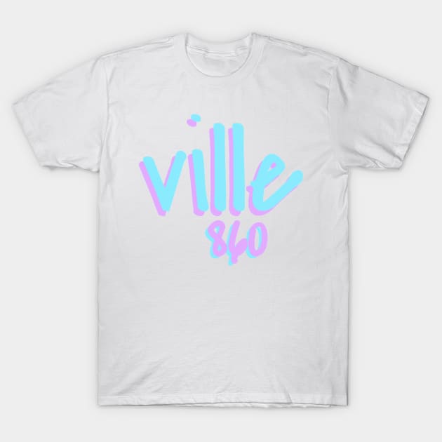 Ville, Connecticut T-Shirt by mansinone3